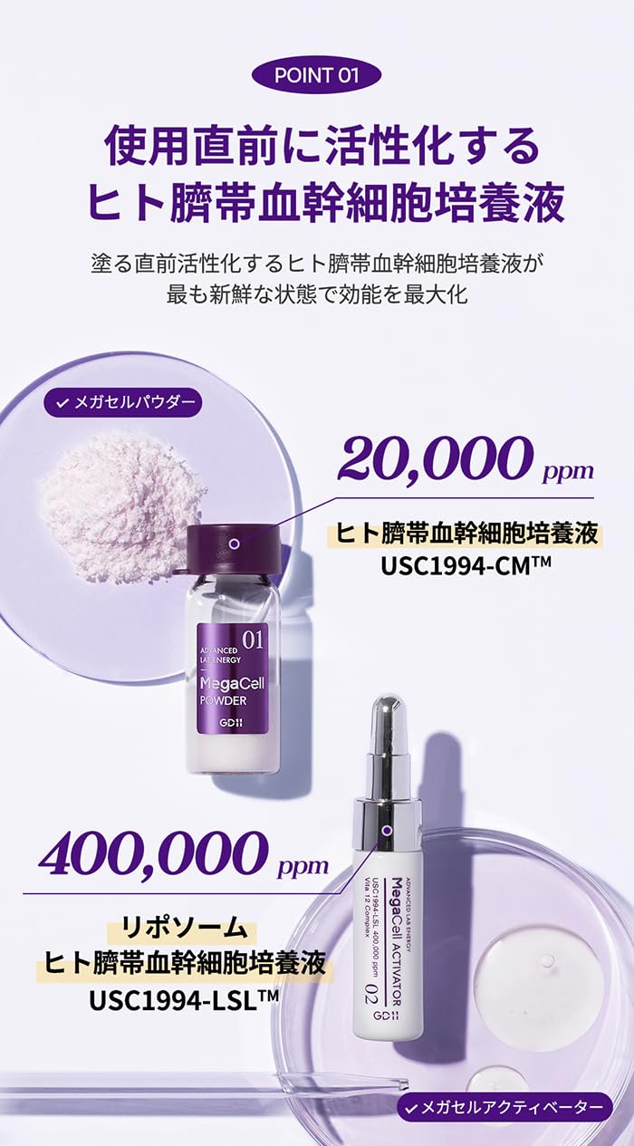 Amazon.co.jp: GD11 アドバンスドラボ MegaCellリフティングアンプル